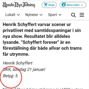 Henrik Schyffert Instagram - Tack Uppsala och Elin! Vad kul det va! ❤️🔥🐈