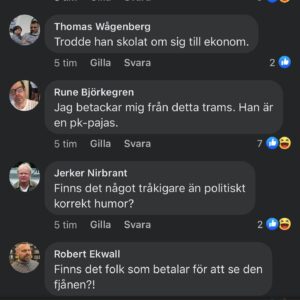 Henrik Schyffert Instagram - Gillar ni åsikter från folk som inte sett det dom har åsikter om så är det tydligen lilla julafton inne på Aftonbladets feja just nu. (733 sura kommentarer efter några timmar) Nån skrev en glad recension och sen va det kosläpp! Vill du skaffa dig en egen idé om vad jag gör så finns det datum och biljetter på schyffert.se. (Länk i bio ⬆️❤️) Trevlig helg!!!