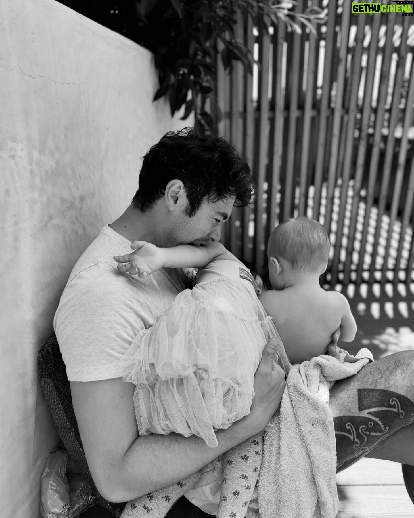 Henry Golding - 49.1K Likes - No role is more important than being a father... ♥️ What a blessing it is to be yours 🌹
Happy father's day to all those hard working dad's ♥️
