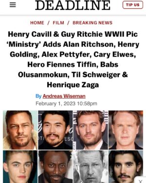 Henry Golding Instagram - 🔥 @guyritchie collecting "Henry's" like they're infinity stones