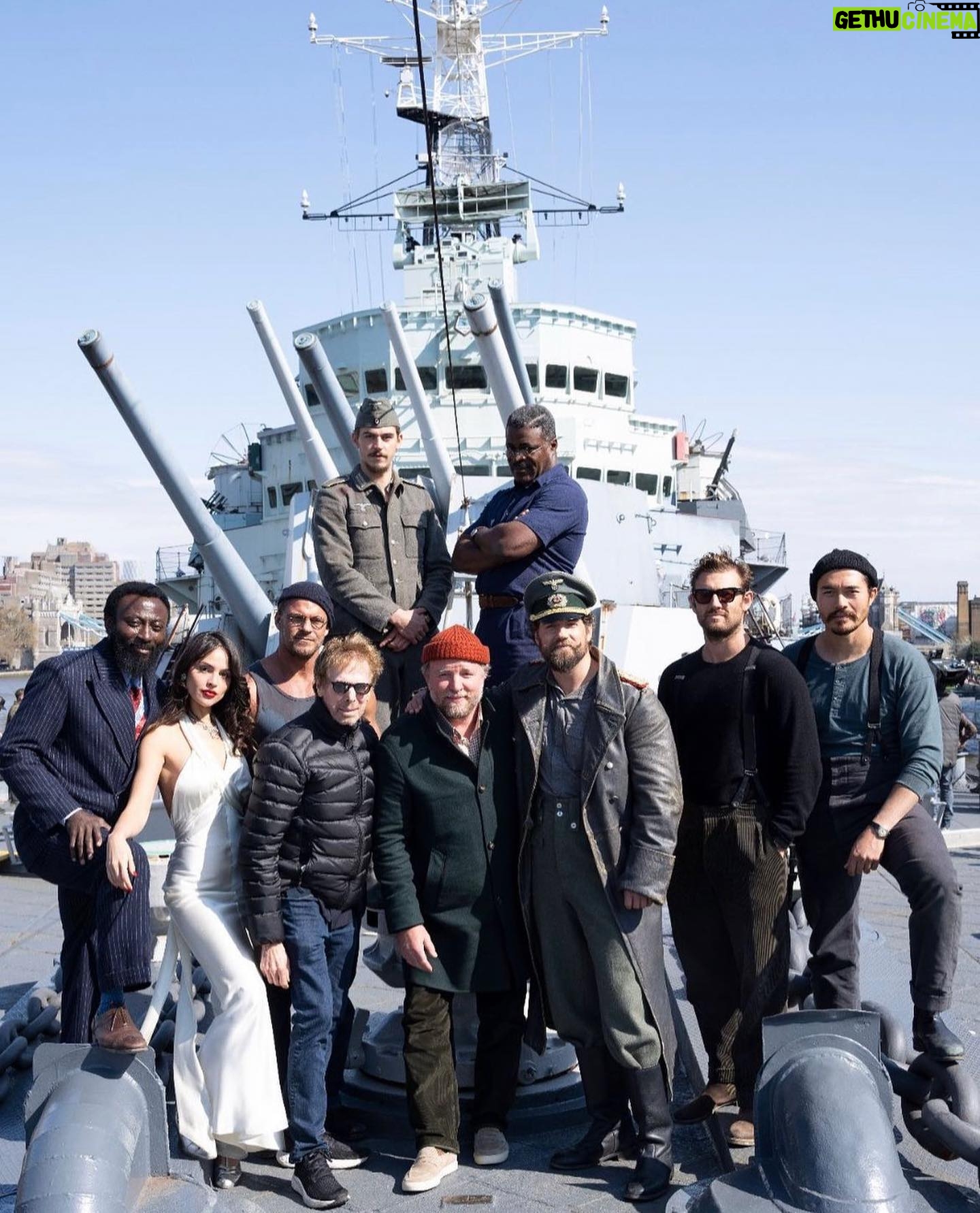 Henry Golding - 32.9K Likes - What a phenomenal journey, with the BEST group of comrades anyone could ever ask for. Thank you @guyritchie for making magic and putting us all together ♥️
To greatest cast and crew... That is a wrap on #ministryofungentlemanlywarfare 💀🔥