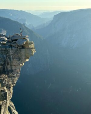 Henry Golding Instagram - What a dream come true... One of the most iconic hikes in the world, Half Dome!

Over the pandemic I was obsessed with watching @kraigadams on YouTube and his phenomenal hikes all around the world (Check out his videos, they are insane and such a great escape in to nature). On a whim I messaged him and said that if he did California I would love to come... And we did just that!
Yosemite is phenomenal... ♥️

Big thanks to @audi for providing me with the Q8 to roadtrip up from LA 🙌🏼