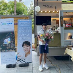 Heo Hoon Instagram - 저의 27번째 생일을 너무 많은 분들이축하해주셔서 다시한번  감사함을 많이 느끼고있습니다. 앞으로 좋은 모습만 많이 보여드릴수 있도록 노력하겠습니다
항상 감사드립니다.🙏
#kt소닉붐
#코삼부자