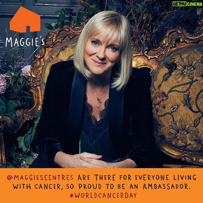 Hermione Norris - 1.6K Likes - ❤️❤️❤️❤️❤️ Talking about life after cancer is so important and @maggiescentres gives the most incredible support day after day from all their beautiful centres. Very proud to be their Ambassador #worldcancerday