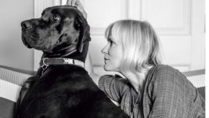 Hermione Norris Instagram - Love this picture of my Ophe taken by @lucySewill for her book @Dogs and their Humans .x