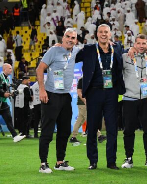 Hernán Crespo Instagram - A semifinales!
Estoy muy contento con este logro para @alainfcae 
Felicito a los jugadores por el coraje con el que jugaron!
Ahora, a seguir trabajando!

To the semifinals!
I am very happy with this achievement for @alainfcae 
I congratulate the players for the courage with which they played!
Let’s keep working!