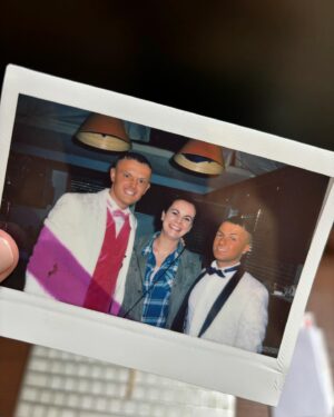 Hilary Rose Instagram - Just found this Polaroid throw back from Season 3! Or 2??? Can’t remember @walleychris @alexmurphy_97 @theyoungoffenders 

#theyoungoffenders