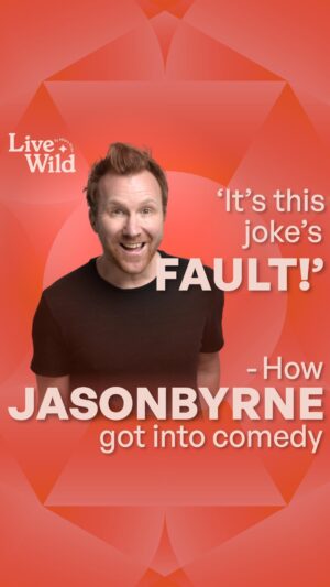 Hilary Rose Instagram - How did @thejasonbyrne get into comedy? 🤔

One of Irelands biggest and funniest comedians, Jason Byrne chats to Hilary about his Dad’s legacy of hilarious tough love, his unlikely start in comedy and his therapist calling him out! 

Listen in now wherever you get your podcasts or from the link in bio! ⭐️🌍 

Follow Jason: @thejasonbyrne 
Follow Hilary here: @thehilaryrose 
Follow Live Wild here: @livewildpodcast 

Thank you for listening to the show, I hope you found it fun and inspiring. 

Please help us bring you the best quality content by rating, liking, commenting and sharing the show with others. 

If you’d like to show your support we would be delighted! 

You can ‘Buy me a coffee’ by following the link below. 
https://buymeacoffee.com/livewildpodcast 

Or if you’d like to donate crypto currency to support us we would be delighted! 

You can donate crypto currency below. 
https://bitdonate.com/embed/donate/live-wild 

You can read more about us or contact us at www.livewild.ie 

As always the Live Wild podcast, its CEO and host Hilary Rose emphasis that this podcast is for entertainment purposes only. 

Thank you! Xxx

#JasonByrne #HilaryRose#LiveWildPodcast #Season2 #NewEpisodes #LiveWild #ThinkWild #BeWild