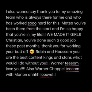 Hilde Skaar Instagram - «Mad Woman» THE ALBUM is out. Wtf. I’m feeling very grateful and seeensitive today so I wrote some thank you letters to the people who’s been a part of this. Thank you 🥹💚