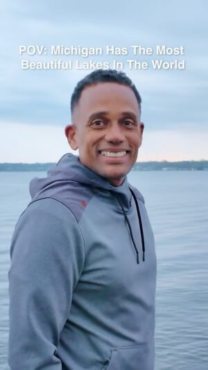 Hill Harper Instagram - As a proud Michigander, I’m here at Muskegon Lake, surrounded by the unparalleled beauty of our state’s lakes. From Muskegon to Mackinac, each one holds its own magic. #HillHarperForSenate