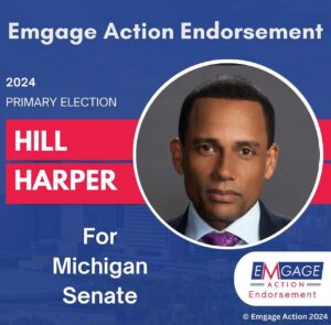 Hill Harper Instagram - I’m excited to share that I’ve received the endorsement of Emgage Action for the 2024 Michigan Senate Primary Election! This support reinforces our commitment to advocating for all communities and striving for a more just and inclusive society. Thank you, Emgage Action, for believing in our vision for Michigan. Let’s keep pushing forward together! #HillHarperForMichigan #EmgageAction #Vote2024