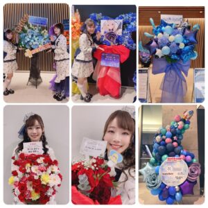 Hina Suguta Instagram - バンドリ11thライブ　DAY2 : Roselia×Morfonica「星空の夜想曲」にご来場いただいた皆様、配信でご覧いただいた皆様、心の中で応援してくださった皆様、ありがとうございました。
 初めてRoseliaさんとのツーマンライブ！ということで、モニカとしてとっても嬉しかったし、私的にもあの紗夜さんとご一緒できることに気合入りまくりでした。
しかも、蓋を開けてみればRoseliaさんとモニカが交互に演奏していったり、コラボ曲も多かったりと今までのツーマンライブとは全く違った演出となっていて、衝撃を受けました。
まさに２バンドで作り上げていくライブになるとわかってセトリ決めもいつも以上に白熱しました。

すでにやらないといけない新曲はコラボを含めて５曲。さらに新曲をやるのは厳しいとプロデューサーさんから言われましたが、「入れなきゃダメなんです。Roseliaさんファンの方にもモニカいいなって思ってもらうには、楽しんでもらうには、踏ん張らないといけないんです。」とお願いして叶ったのが「Nameless Story」です。

でも自分からお願いしておいてなんだけど、めっちゃ難しくてとにかく難しくて苦労しました…。年末年始はギター三昧になりましたが、そのおかげでいいライブができたとは思うので、結果オーライです。
2022年時点で私が弾けていた曲は「誓いのWingbeat」のみ。１カ月で新曲５曲はCantabileを思い出すなぁ。
１月は間違いなくバンドマンだった。週４回レッスンに通う日々。でも仕上がったのはライブ１週間前くらいでした。なんとか仕上がってよかったです。

今回の醍醐味といえば！コラボ！！！
オープニングから「BLACK SHOUT」で紗夜さんとソロを！「THE HISTORIC…」でも紗夜さんとソロコラボからのRoseliaと一緒に弾かせていただきました！
本当に緊張しましたしプレッシャーでした。紗夜さんのオクターブ下のソロを弾かせてもらいましたが、ソロは一音でもリズムがずれたり音がずれると台無しになってしまうので、それを先輩の曲で、しかも紗夜さんと弾くということで心臓バクバクでした。
工藤さんからはパフォーマンスについてすごく勉強になりました。おかげでソロ終わりのピースも生まれました。これからの自分達のライブでも取り入れていきたいことがたくさんありました。やっぱり工藤さんはリアル紗夜さんです。
相羽さんからも動きについてアドバイスをいただき、なんとかRoseliaさんと一体になれたと思います。
本当にありがとうございます。

そしてやっぱモニカなんだよな〜と。
「THE HISTORIC…」を終えたら、おゆちゃんが舞台袖にいて👍としてくれました。あまねちゃんが「Nameless Story」が始まる前にピースをしながら入ってきて固まっていた私からいい感じに力が抜けました。Ayasaさんとmikaさんは裏に戻ると透子ちゃんポーズで迎えてくれました。ちょっと泣きそうになったけど内緒です。

そんなメンバーとできたモニカ待望の新曲「誓いのWingbeat」。MVもあるのでいっぱい見てください。
モニカオリジナル曲で一番難しかった曲です。ジャンプやターンなどDaylight以降できるようになった動きをここぞとばかりに集約して入れたので、そこもポイントです。そんな今のメンバーの成長した姿も見どころですし、歌詞はモニカ人生がぎゅっと詰まった曲です。
MVにはモニカを見守ってくれてる方達もいるライブ映像があるのも好きです。エモいんです。本当にエモいです。そんな曲をついに皆さんに披露できて嬉しかったです。

今回はついに全編声出しもOK。これからもOK。ということでモニカの声出しライブを一緒に作っていってください。よろしくお願いします。
個人的にはMCで皆さんがどう声を出してくれるのか楽しみです。「モルフォニカー！」って呼んでくれるのかな？モニカコールはあるのかな？皆さんの声が大き過ぎてメンバーが戸惑っちゃうくらいを期待しています。

ということでたくさん振り返ってきました。Roseliaさんとツーマンできたのはモニカにとってとても学びも多い時間になりました。そしてモニカでまた一つ大きな山を乗り越えらたのでメンバーの絆もぐっと固くなりました。

次はブシロック、ツアー。あ、近いところで言えば明日！超次元音楽祭ですね。
新たなモニカの歴史を一緒に作っていきましょう！

１０人でお待ちしています。また会う日まで。

#バンドリ11thライブ #星空の夜想曲 #桐ヶ谷透子
