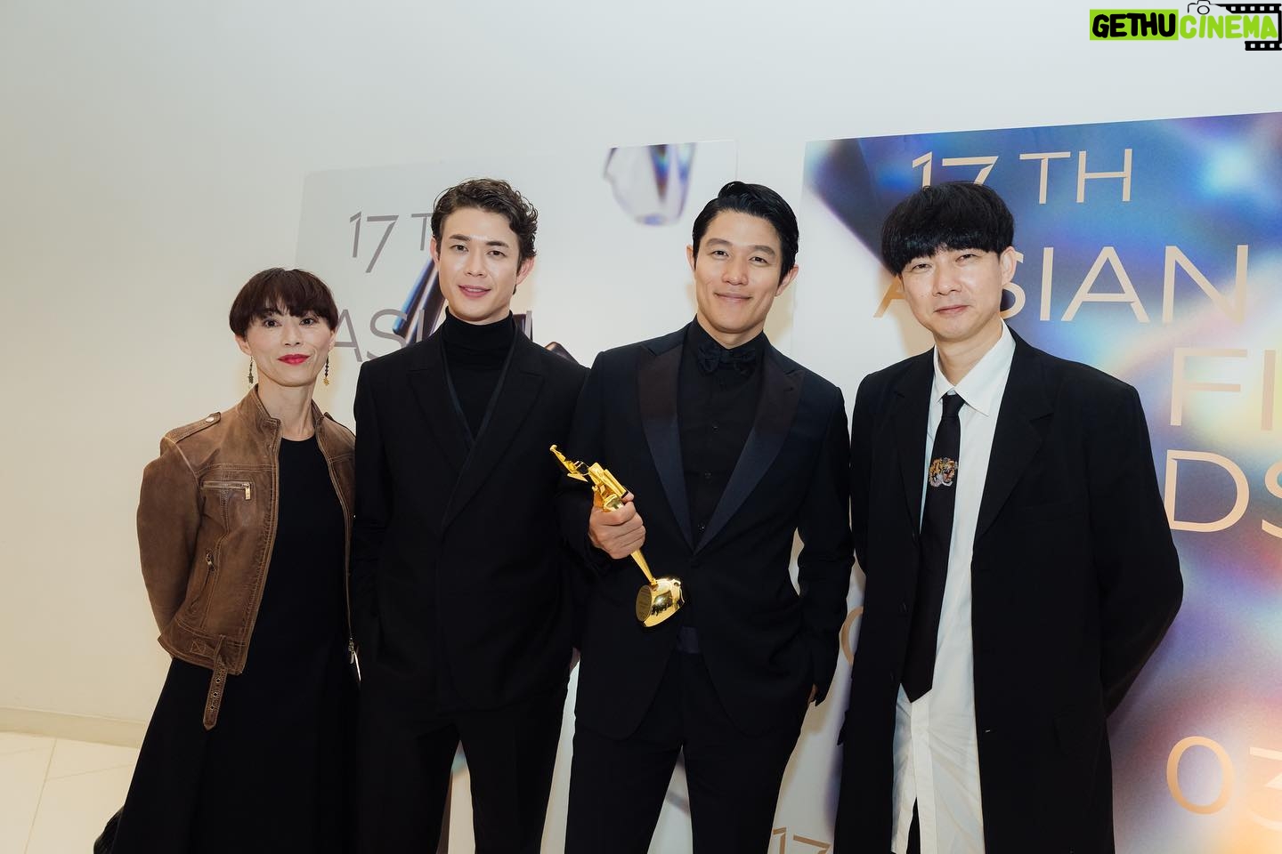 Hio Miyazawa - 34.2K Likes - Congratulations to Ryohei Suzuki for being awarded the Excellence in Asian Cinema Award!!
You are such a talented actor and a wonderful person. It was an honor to be part of the movie Egoist with you and I will cherish the time we spent together.
Thank you for everything and CONGRATULATIONS!!
#asianfilmawards
#afa