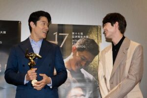 Hio Miyazawa Instagram - Congratulations to Ryohei Suzuki for being awarded the Excellence in Asian Cinema Award!!

You are such a talented actor and a wonderful person.  It was an honor to be part of the movie Egoist with you and I will cherish the time we spent together.
Thank you for everything and CONGRATULATIONS!!

#asianfilmawards 
#afa