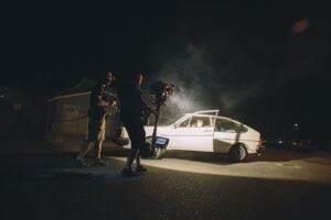 Hiro Murai Instagram - Quarantine find: @jokimbo’s beautiful BTS photos from the Hive video. It’s truly surreal to realize 7 YEARS have passed since we shot these earl videos. We’ve all aged like fine wine tho.