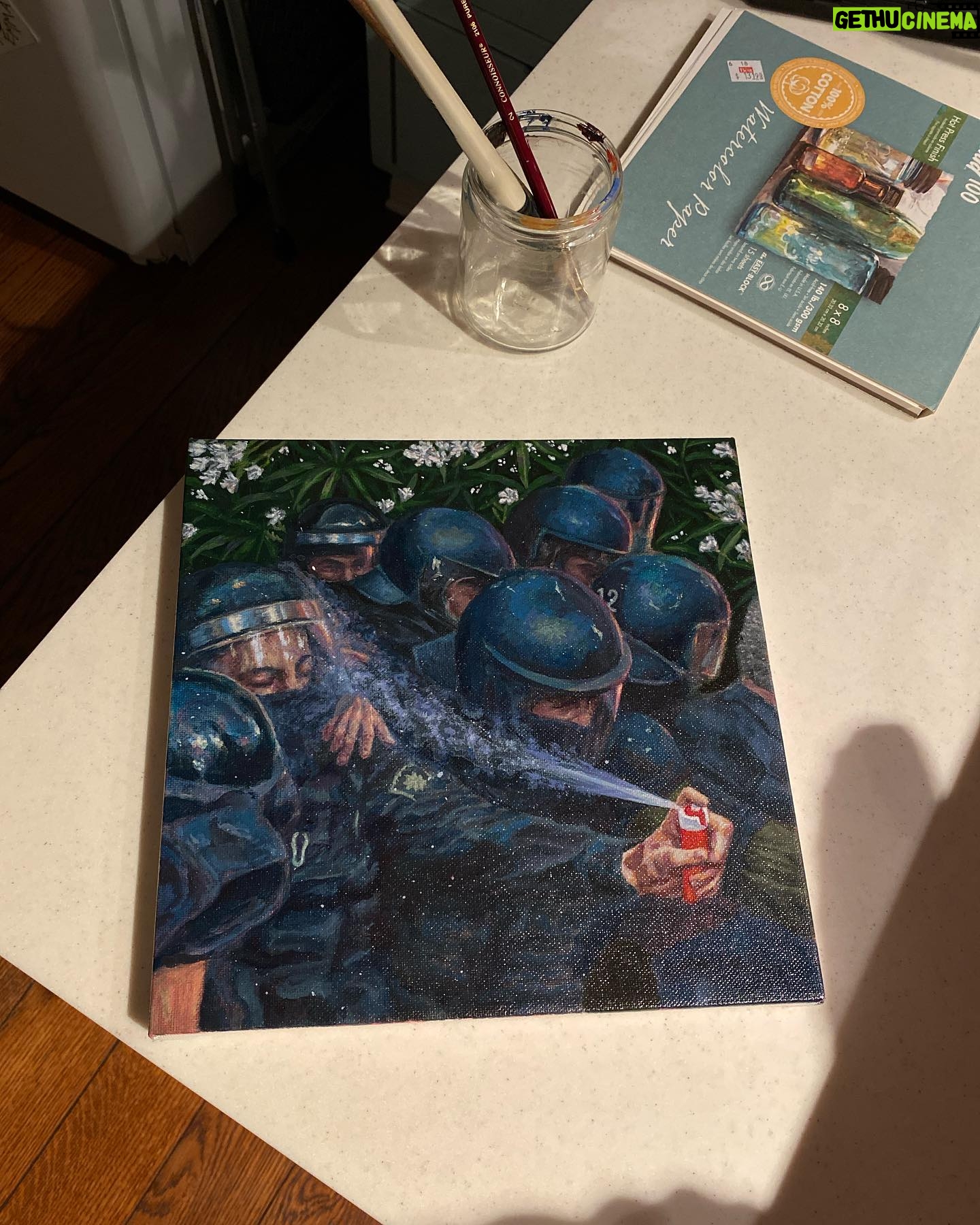 Hiro Murai - 12.3K Likes - #quarantinepainting 7.7.20