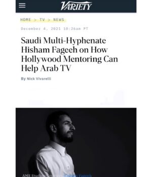 Hisham Fageeh Instagram - Love being the Director of the Middle East Media Initiative (MEMI). Thank you Nick Vivarelli. 📸 @3bod_sh