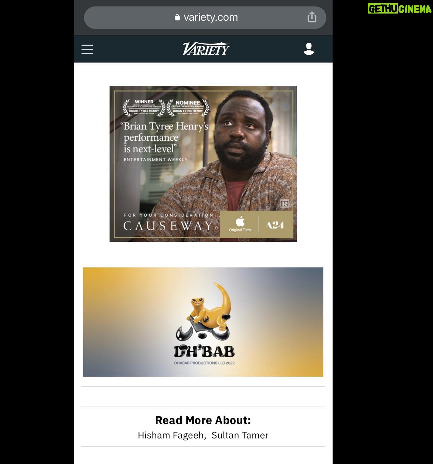 Hisham Fageeh - 3 Likes - Alhumdulillah ضبّاب in @variety. Link in bio