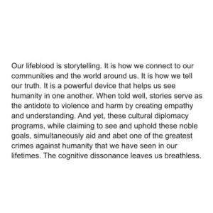 Hisham Fageeh Instagram - If you are or know someone who participated in a US cultural, professional or educational program please sign and share the petition (link in bio).

الترجمة العربية في التعليقات في الأسفل