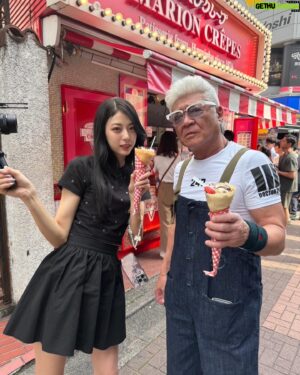 Hitoshi Ozawa Instagram - おはようさん❗️
洋食プレート食って
世紀の一戦に備える準備
ドジャースvsヤンキース
こりやたまらん❗️

YouTube撮影で何十年振りかに
歩いた竹下通り
しゅうとの新シリーズ⁉️
なのか❓笑