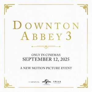 Hugh Bonneville Instagram - And also in theaters in America on the same day. Other release dates to follow.

#DowntonAbbey3
