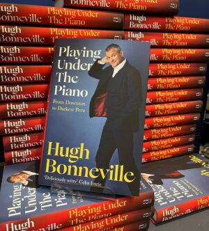 Hugh Bonneville Instagram - Thank you to Tim O’Kelly and the team at @onetreebooks for launching my book so joyously last night. ‘Playing Under the Piano’ is now on sale everywhere (apart from America and Canada - just have to be an ickle bit patient, Nov 8 isn’t far away).

4️⃣ It’s all his fault. With literary agent @roryscarfe1 who for years nagged and cajoled me to sit down and write.

5️⃣ With @prosserstewart and @damianmontagu, who bought multiple copies so they can read it many times. Smart thinking.

6️⃣ With my long suffering acting agent Donna, one of the principal characters in my book.

#PlayingUnderThePiano #memoir #booklaunch