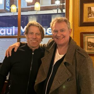 Hugh Bonneville Instagram - I loved John Bishop’s show so much I went straight round to my hairdresser.