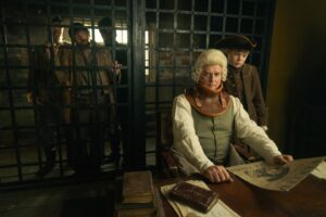 Hugh Bonneville Instagram - Planning high-level corruption can be tricky when you have childcare issues.

The Completely Made-Up Adventures of Dick Turpin. Episodes 1&2 available to stream now on @appletv. New episodes on Fridays.

#DickTurpin