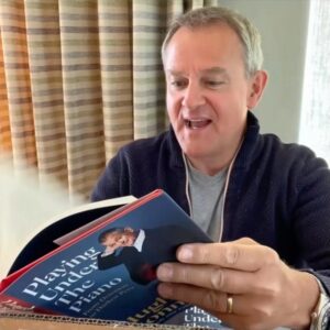 Hugh Bonneville Instagram - Christmas came early.
Pre-order here: geni.us/PlayingUnderThePiano

#BookTime #PlayingUnderThePiano #memoir #hughbontour