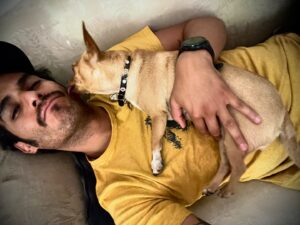 Hugo Catalán Instagram - Puppy love ❤️