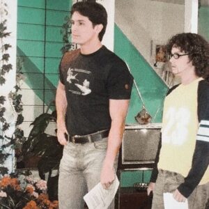 Hugo Vásquez Instagram - #tbt #trascamaras  #migordabella cómo pasa el tiempo ... 😬😅 #jordy #pandora @migordabella_oficial @rctv