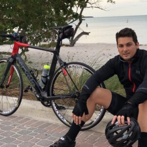 Hugo Vásquez Instagram - #🚴🏼#keybiscayne  #miami #miamibeach