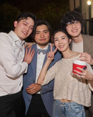 Hui Yin Instagram - 恭喜晒 @louisa_mak @keithshing_ 💒💍

其實同麥總 @louisa_mak 只係合作過一次><
好開心佢當我係friend
邀請我去佢嘅大日子

麥總成為咗我朋友list入面
會考拎得最多A嘅人

同埋我仲認識咗佢老公 @keithshing_ 
大家都是屯門人
巧有親切感

祝佢哋幸福美滿
做所有情侶嘅典範🤩❤️

（好似暫時得我同啲同事
會係咁叫佢做麥總
因為我真係好尊敬佢😂唔想稱呼佢MMC/全名！）

#勁甜麥