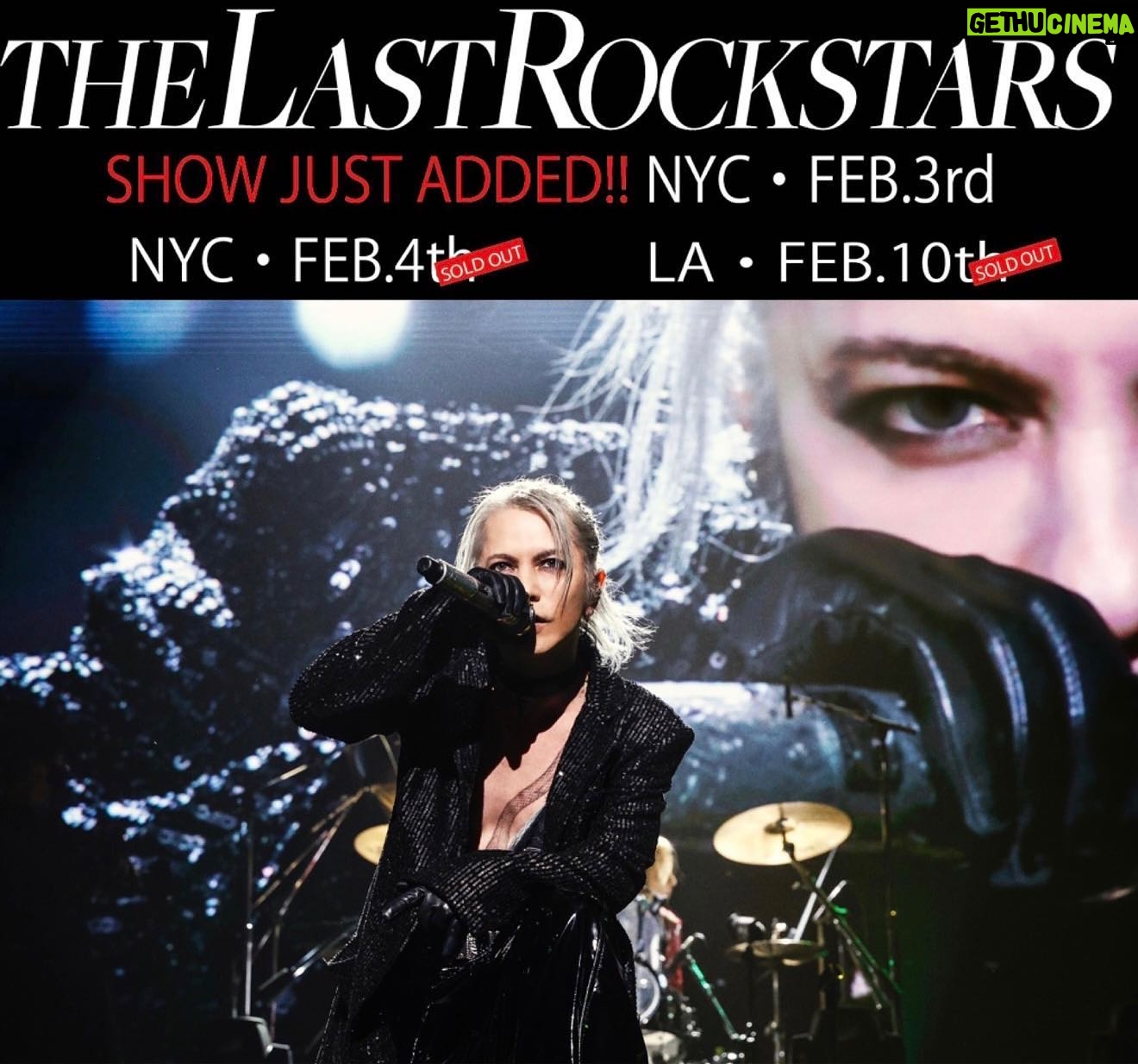 Hyde - 38.6K Likes - It was great to be able to perform while hearing your voices after all these years! See you in New York next!
NYC Tix:https://www.ticketmaster.com/the-last-rockstars-live-debut-2023-new-york-new-york-02-03-2023/event/00005D8696D91717
#YOSHIKI
#HYDE
#SUGIZO
#MIYAVI
#THELASTROCKSTARS
#東京ガーデンシアター
#日本公演最終日
#TLRS最高
#TheLastRockstarsNYC
#次はニューヨーク
@yoshikiofficial
@sugizo_official
@miyavi_ishihara
@thelastrockstars
