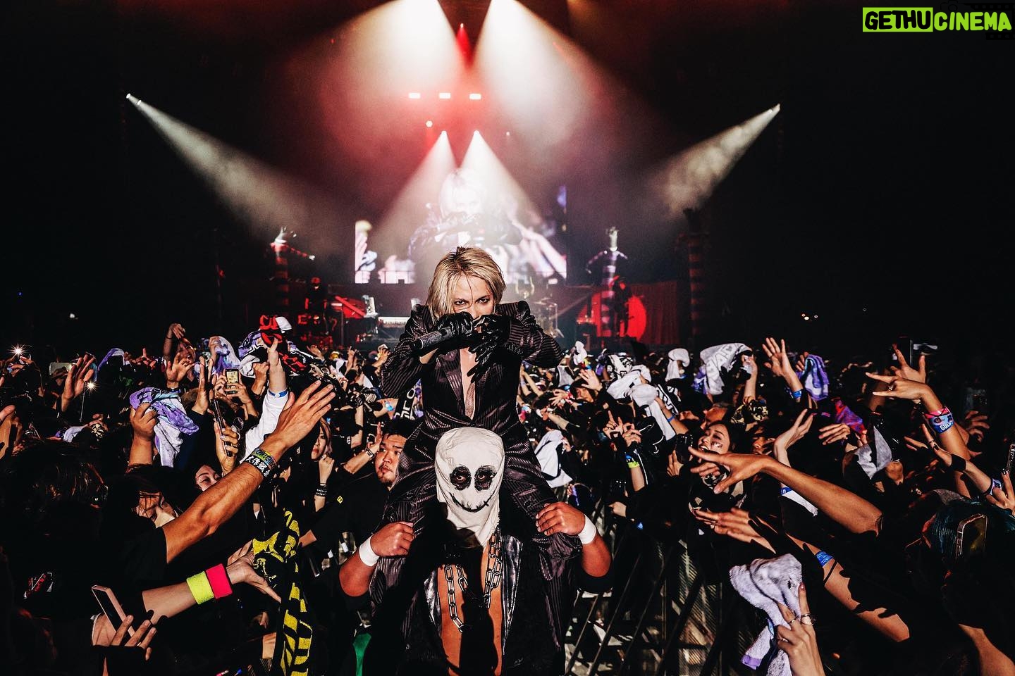 Hyde - 34.3K Likes - NEX_FEST, I was so out of control that I almost threw up during my last solo show of the year!
Thank you, BMTH ♫
#HYDE
#BMTH
#BABYMETAL
#Crossfaith
#coldrain
#BMTHNEXFEST