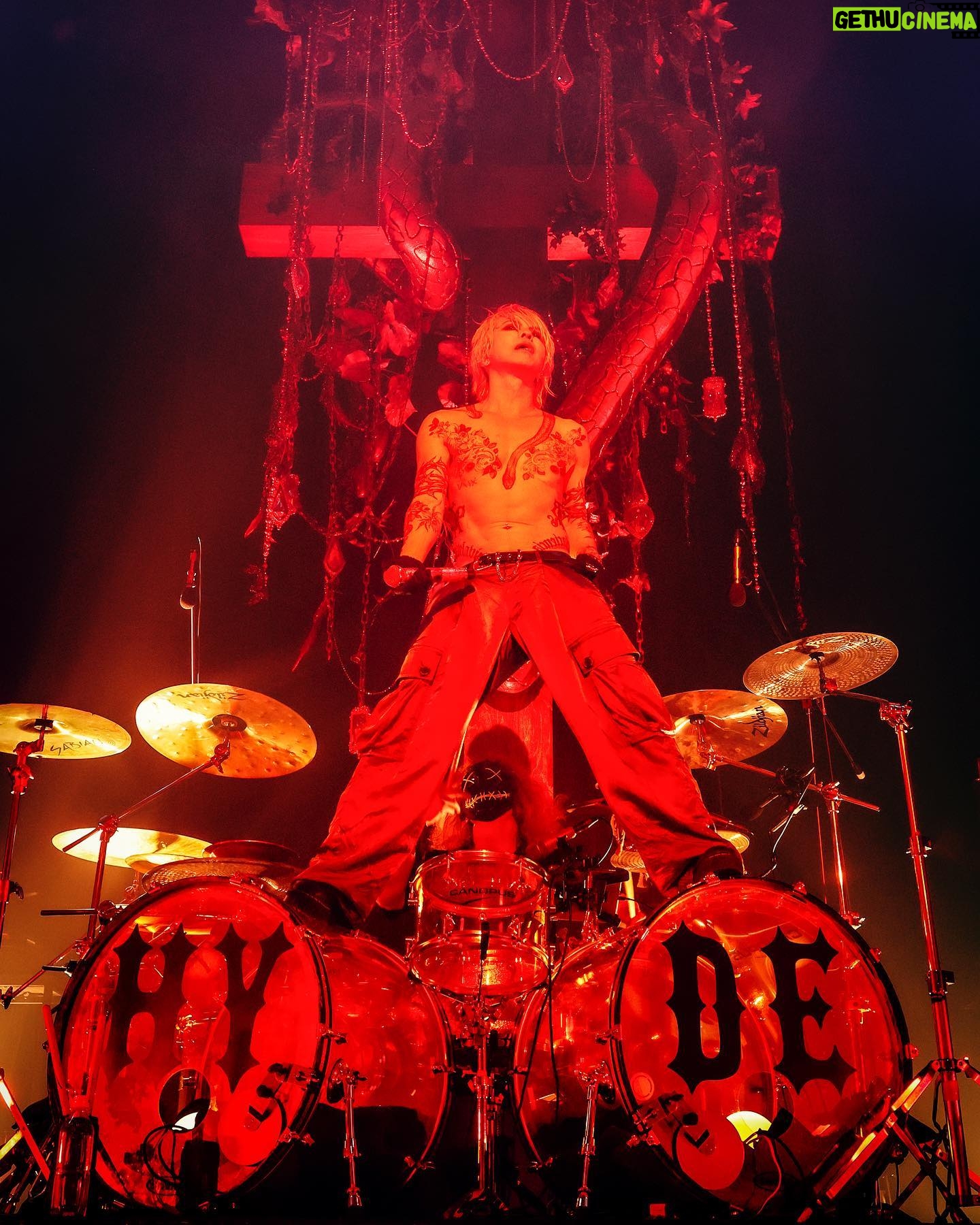 Hyde - 32.9K Likes - Sendai, you were delicious!
#HYDE
#HYDELIVE2023
#声出し解禁
#SendaiPIT
#追加公演
#幕張メッセ