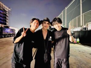 Hyde Instagram - Two of my favorite musicians! 

#HYDE
#Taka
#ワンオク
#藤原聡 
#ヒゲダン
#ロッキン
#RIJF2022