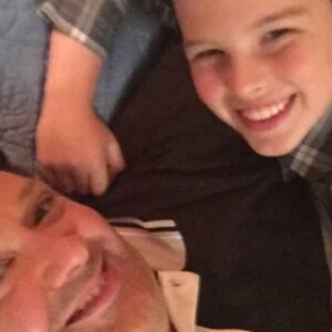 Iain Armitage Instagram - Love you, George! Love you, Lance!!! ❤️❤️❤️❤️❤️