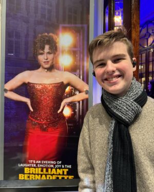 Iain Armitage Instagram - Im so glad my 2023 included getting to see these two incredible women on stage- two of my very favorites and always have been!!! Thank you for an incredible evening!!!