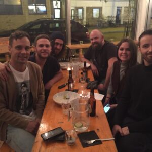 Iain De Caestecker Instagram - Dinner was fine @house_of_momo