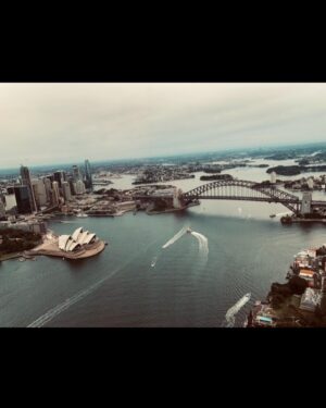 Iain Glen Instagram - A thrilling ride at @sydney with stunning views of the northern beaches ending up at #cottagepointinn for delicious food in such a tranquil setting!! 💙💙