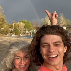Ian Eastwood Instagram - happy mother’s day ma, i love you so much. im so grateful for every second we get to spend together these days. can’t wait for my next hug! 👩‍👦❤️🫂 @juliathedreamweaver