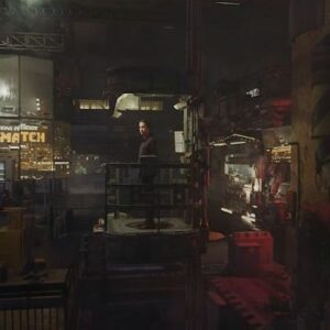 Ian Hubert Instagram - Full version in bio!

It drives me a little nuts not finishing stuff, so we're trying to wrap up the Dynamo webseries here at @futureproofworkshop ! 
The above is from a teaser I just released on YouTube.

I had way too much fun working on this- and the whole thing is rendered in eevee, actually. 
Huge thanks to @kaitlinbones @justina.goldbeck @seanfarbolin @nathan.h.taylor for acting, and @kaosdrama @paul_e_miller @jamiehunsdale for making such an amazingly immersive soundscape! And @suzi_draws for the mural!

#filmmaking #vfx #cg #digitalart #blender #b3d #cyberpunk #scifi #worldbuilding