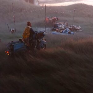 Ian Hubert Instagram - Day trip to the grasslands- wanted to see how well a turbulence field could simulate grass in Blenders old particle system. Definitely been staring at it too long, though; time to go out and touch the real stuff (actually I am allergic???)
Thanks to @lux.taylor.art and @georgienielson for modeling! 

#b3d #vfx #digitalart #cg #blender