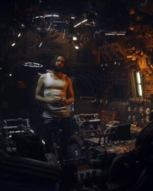 Ian Hubert Instagram - One of those “yeah that’ll be a couple months of post” -6 months later- “oh”, episodes, but it’s so close to done (along with some other things!) Featuring the fantastic @joshtruax , way too many photoscans, and 6 months of rendering on a 3090! 
#b3d #cyberpunk #digitalart #scifi #dynamodream