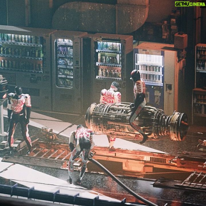 Ian Hubert - 9.3K Likes - So I've wanted to have this fake sport, 'The Hyperbowl', playing on background TVs in scenes. People ride around on jet engines and try to shoot each other in a combination of like football and Nascar.
@the.jabberwock came over today with a full body @hellorokoko mocap suit and we were able to put this shot together in a couple hours. CRAZYBEANS exciting technology. I still have to figure out how to work with it better, but the possibilities of combining this with photoscans and stuff are absolutely blowing my mind right now.
#vfx #filmmaking #scifi #b3d #cg #digitalart #sparts #mocap #blender3d #rokoko