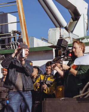 Ian Hubert Instagram - We did a big boat shoot! I’ve been talking about this thing for years, and it went better than I could have hoped!! Thank you so much to everyone that was a part of making it happen. Everything- from the production coordination and camera/Lightning crew, to art, wardrobe, makeup, and acting, was absolutely perfect, and I’m ludicrously jazzed to dive into working on the footage :D Thank you so much to everyone!

Also thanks to @virgin_pandora and @karan_malhotra18 for the BTS photos, too!! So many good moments it’s hard to pick.