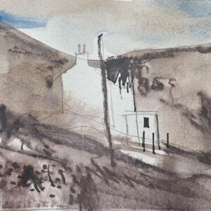 Ian McQue Instagram - Getting my eye in 
#mixedmedia #mixedresults
#harloshwoodh #isleofskye