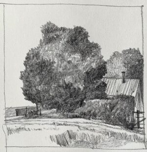 Ian McQue Instagram - Little landscape 
#tombowmono100 #leuchtturm1917