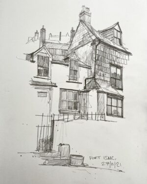 Ian McQue Instagram - Port Isaac. My favourite of the villages we’ve visited this trip, I think. Beautiful. Thanks to @alecgeeson for the rec 👍
#cornwall #✏️ #📕